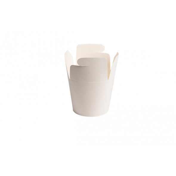 Pot blanc Ø 9,5 cm 78 cl (50 pièces)