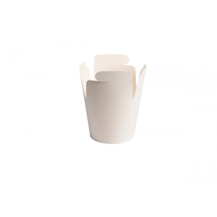 Pot blanc Ø 9,5 cm 78 cl (50 pièces)