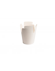 Pot blanc Ø 9,5 cm 78 cl (50 pièces)
