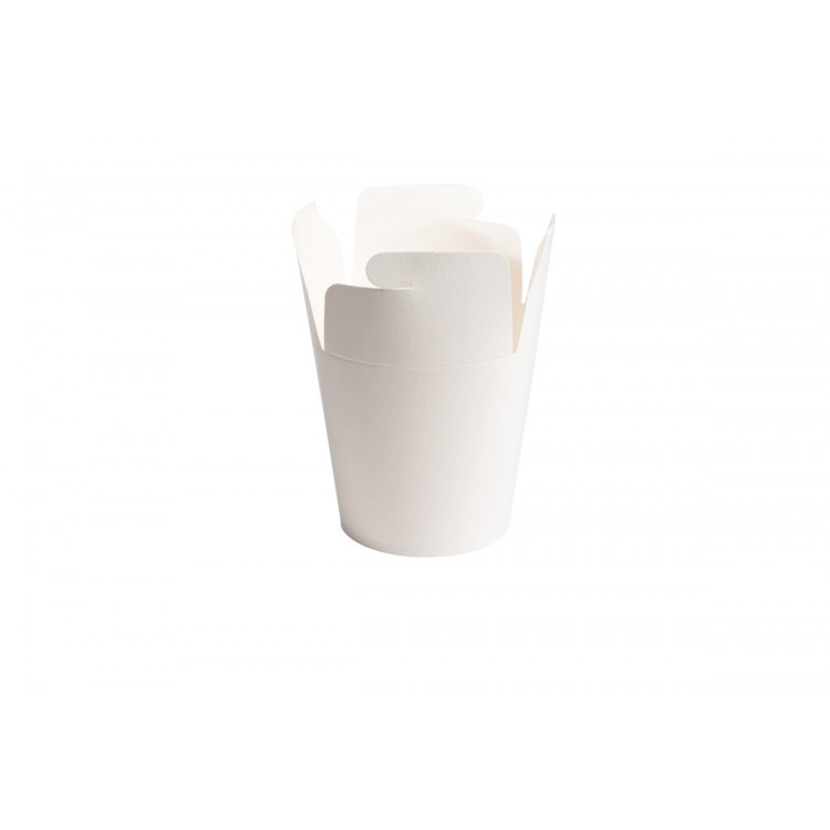 Pot blanc Ø 14 cm 96 cl (50 pièces)