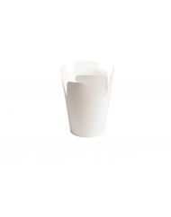 Pot blanc Ø 14 cm 96 cl (50 pièces)