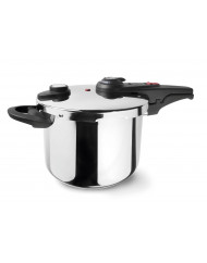 Autocuiseur inox 18/10 Sans revêtement Avec couvercle Ø 24 cm 23,5 cm 8 L Lacor