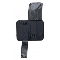 Trousse à couteaux rigide pliable avec 10 emplacements polyester 50 cm x 16 mm 10 éléments Deglon