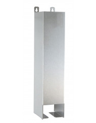 Distributeur kits visiteurs gris 43,5x10,5x12,3 cm