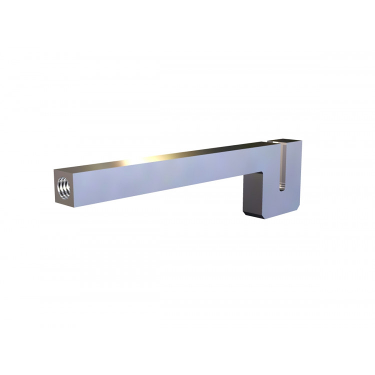 Support mural inox 15 cm