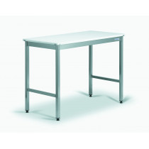 Table de découpe inox 120x60x90 cm Sans dosseret Sans étagère Tournus