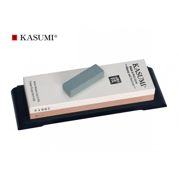 Pierre à aiguiser pierre 18x6,2x2,5 cm Kasumi