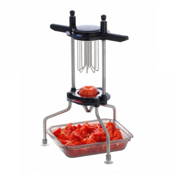 Coupe-agrumes/tomates 8 quartiers inox 38,5x32,5x58 cm L.tellier