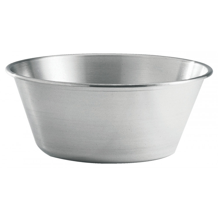 Bassine à fond plat inox Ø 36 cm 15 cm 11,5 L De Buyer