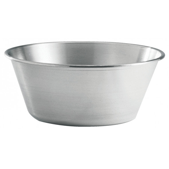 Bassine à fond plat inox Ø 40 cm 17,5 cm 16 L De Buyer