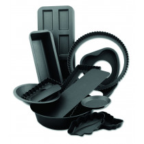 Tourtière acier Revêtement anti-adhésif Ø 32 cm 2,5 cm Gobel