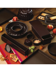 Tourtière acier Revêtement anti-adhésif Ø 32 cm 2,5 cm Gobel