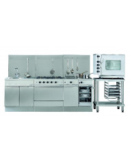 Four à convection 6 plateaux gn 1/1 gris 7300 W
