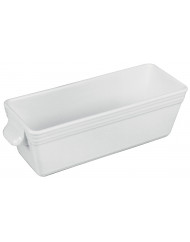 Moule à galantine rectangulaire blanc porcelaine culinaire 31x12 cm Revol