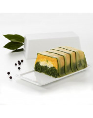 Moule à galantine rectangulaire blanc porcelaine culinaire 31x12 cm Revol