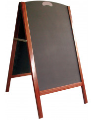 Chevalet de trottoir rectangulaire rouge 115x80x65 cm Bequet