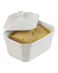 Terrine rectangulaire blanc porcelaine 13x10 cm Bistronome Pro.mundi