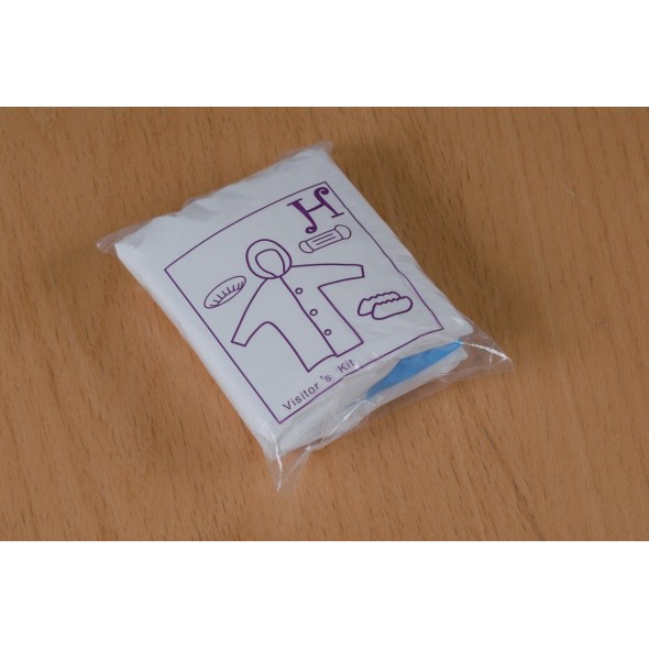 Kit visiteur blanc (100 pièces)