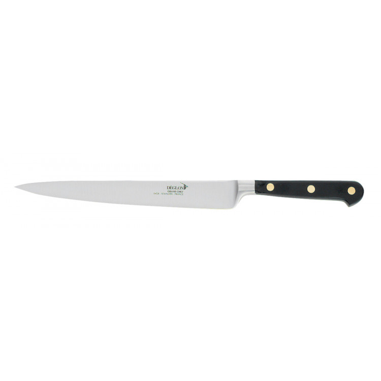 Couteau filet de sole 17 cm inox bois compressé unie Grand Chef Deglon