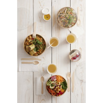 Pot marron Ø 15 cm 780 ml Earth Essentials (50 pièces)