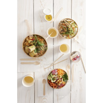 Pot marron Ø 16,6 cm 110 cl Earth Essentials (50 pièces)