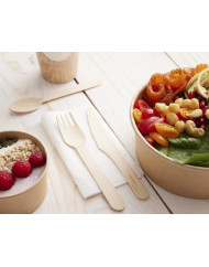 Pot marron Ø 17,6 cm 125 cl Earth Essentials (50 pièces)