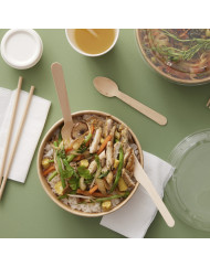 Pot marron Ø 17,6 cm 125 cl Earth Essentials (50 pièces)