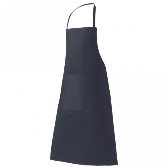 Tablier à bavette noir Taille unique Molinel