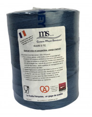 Ficelle alimentaire bleu plastique