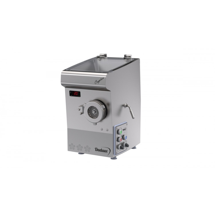 Hachoir réfrigéré CRYPTON 24V 300 kg/h 82 mm batterie Crypton 24v Dadaux