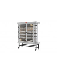 Rôtissoire 6 broches 36 volailles gaz 35 kW