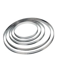 Cercle à tarte inox Sans revêtement Ø 8 cm 2 cm Pro.cooker