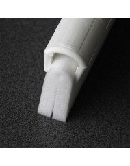 Raclette alimentaire pour sol blanc 75 cm Heva