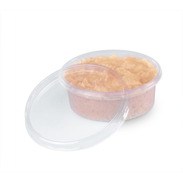 Pot à sauce rond transparent Ø 7,3 cm 2,3 cm 5 cl Alphaform (100 pièces)