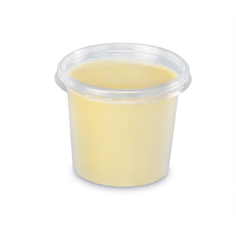 Pot à sauce rond transparent Ø 7,3 cm 5,8 cm 12,5 cl Alphaform (100 pièces)