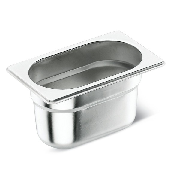 Bac GN 1/3 inox P6,5 cm 2,5 L Lacor