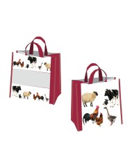 Sac plastique blanc 35x40 cm (100 pièces)