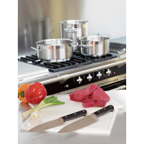 Couteau chef 15 cm acier plastique unie Qualicoup Pro.cooker