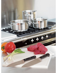 Couteau chef 15 cm acier plastique unie Qualicoup Pro.cooker