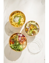 Couvercle boîte rond transparent Ø 15 cm Earth Essentials (50 pièces)