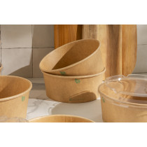 Couvercle boîte transparent Ø 16,6 cm Earth Essentials (50 pièces)