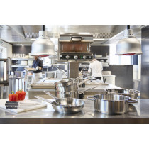 Braisière inox Sans revêtement Sans couvercle Ø 40 cm 25 cm 31,4 L Qualiplus Pro.cooker