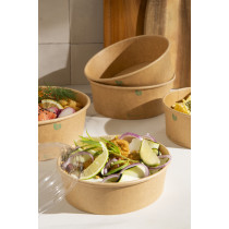 Pot kraft Ø 15 cm 500 ml Earth Essentials (50 pièces)