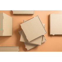 Boîte à pizza brun 29x29x3,5 cm Earth Essentials (100 pièces)