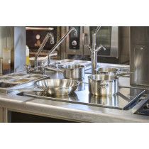 Casserole inox Ø 12 cm 7 cm 0,7 L Qualiplus Pro.cooker