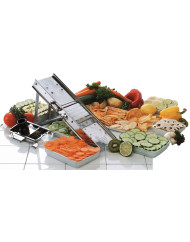 Chariot pour mandoline inox 17x12x2,5 cm L.tellier