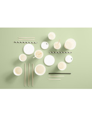 Gobelet blanc papier Ø 6,2 cm 10 cl City Earth Essentials (50 pièces)