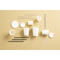 Gobelet blanc papier Ø 6,2 cm 10 cl City Earth Essentials (50 pièces)