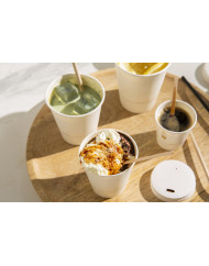 Gobelet blanc papier Ø 6,2 cm 10 cl City Earth Essentials (50 pièces)