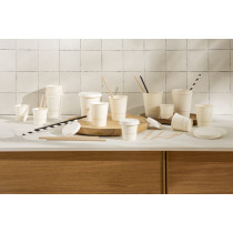 Gobelet blanc papier Ø 7,2 cm 21 cl City Earth Essentials (50 pièces)